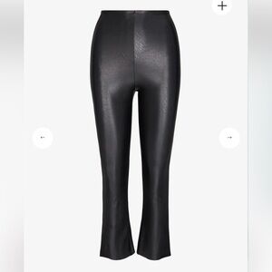 Commando Faux Leather Crop Flare XL NWT